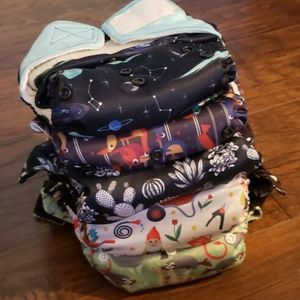 Cloth diapers.
